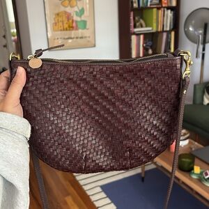 Clare V Woven Crossbody Bag